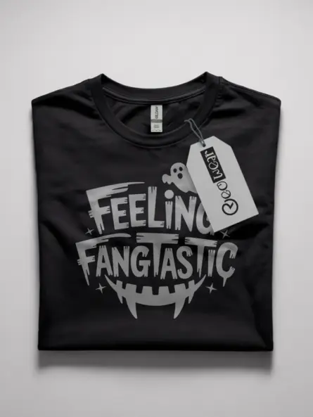 feeling fangtastic halloween t-shirt