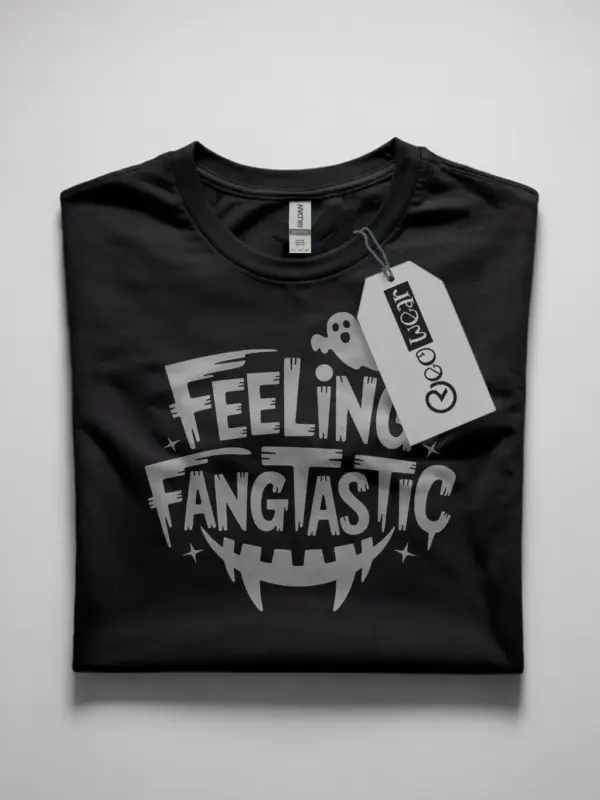 feeling fangtastic halloween t-shirt