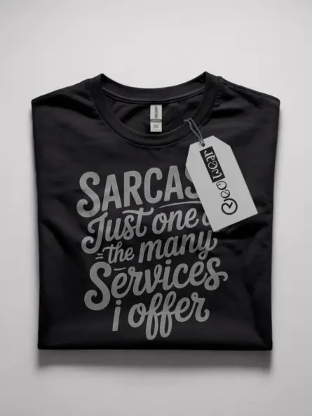 sarcasm t shirt for teens