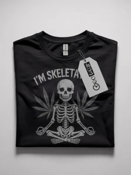 stoner meditation t-shirt