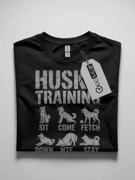 funny husky t shirt
