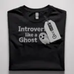 introverting like a ghost t-shirt