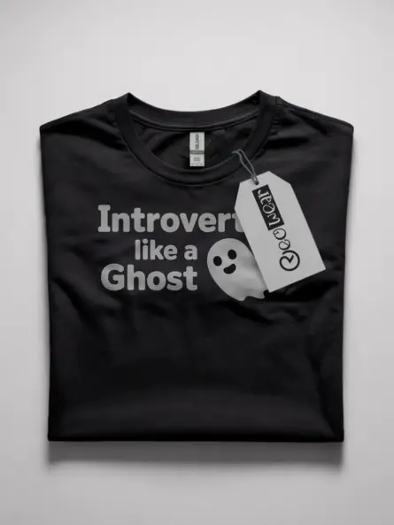 introverting like a ghost t-shirt