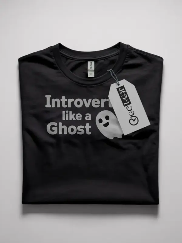 introverting like a ghost t-shirt