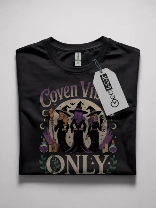 coven vibes witch t-shirt