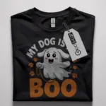 my dog is my boo halloween t-shirt