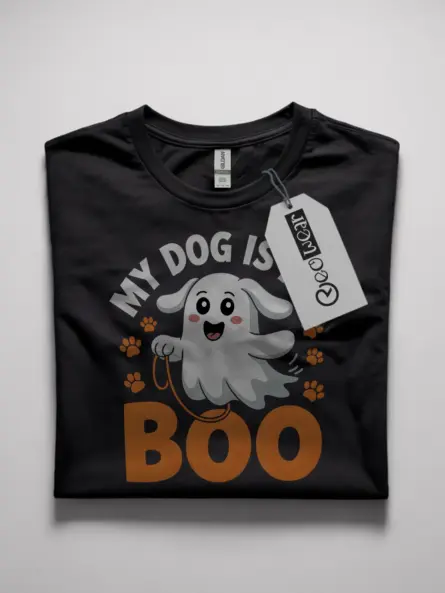 my dog is my boo halloween t-shirt