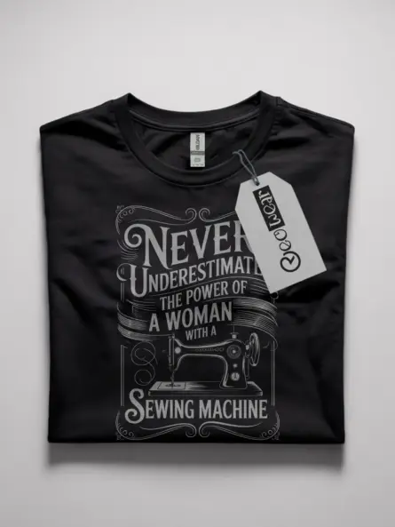 sewing machine t-shirt for women