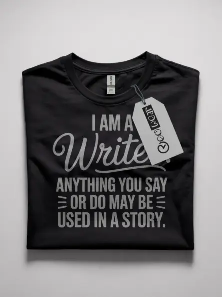 Funny Writer Shirt – Perfect Gift for Authors & Creative Minds - Image 4