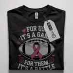 breast cancer football shirt