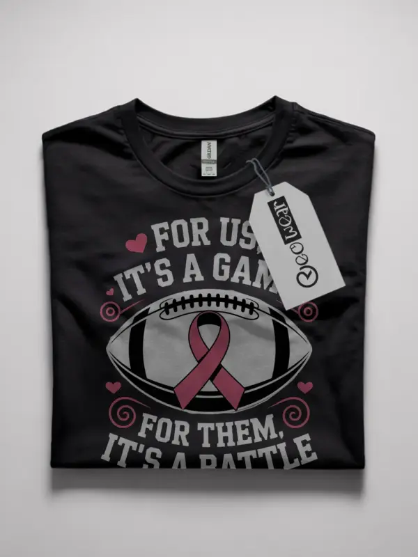 breast cancer football shirt