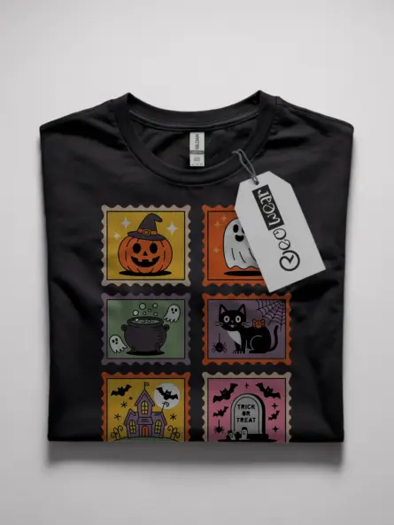 cute Halloween stamp shirt for kids