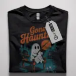 cute ghost fishing Halloween shirt