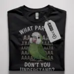 cute parakeet t shirt