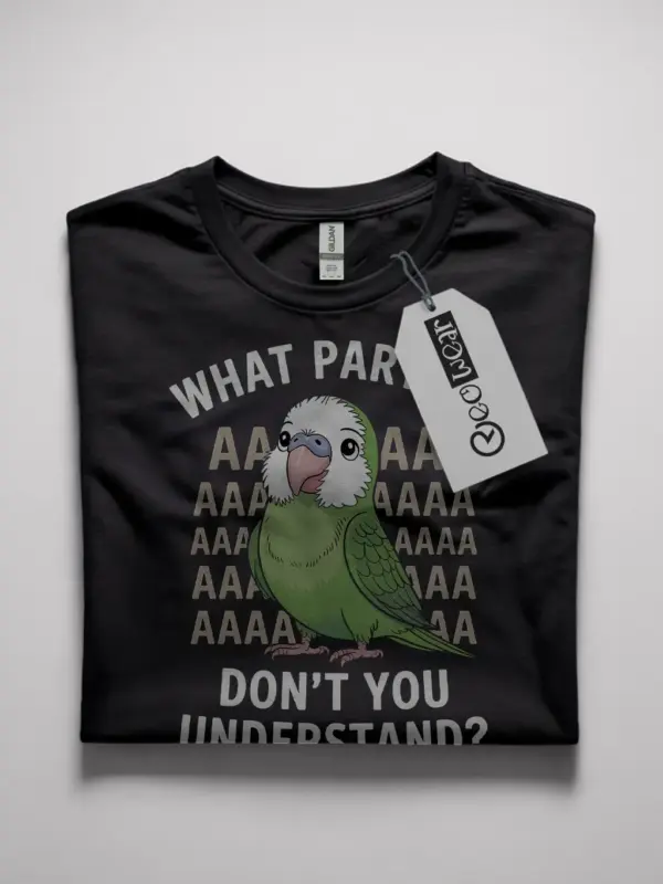 cute parakeet t shirt