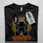 french bulldog graphic t-shirt