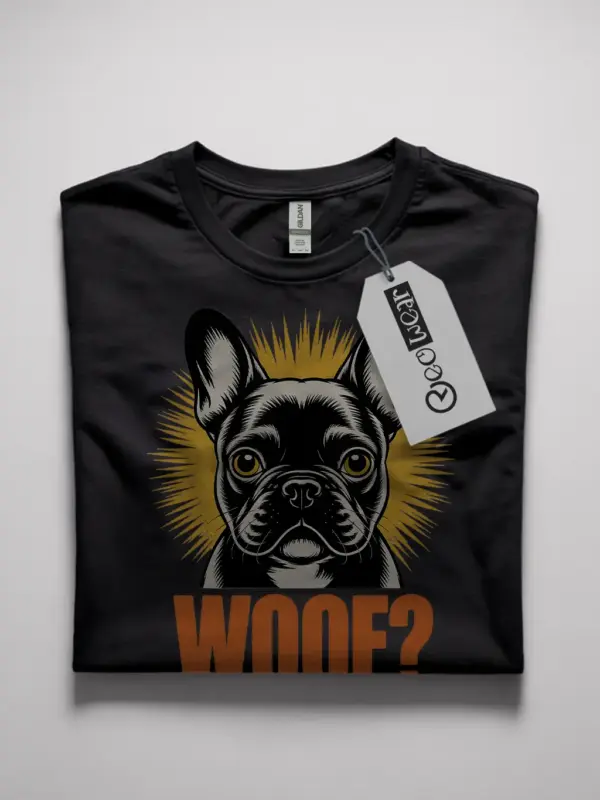 french bulldog graphic t-shirt
