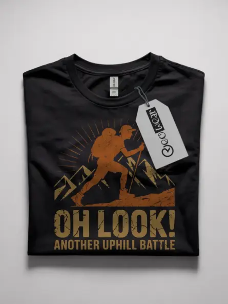 funny hiking struggle shirt