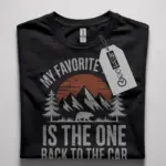 funny hiking trail shirt