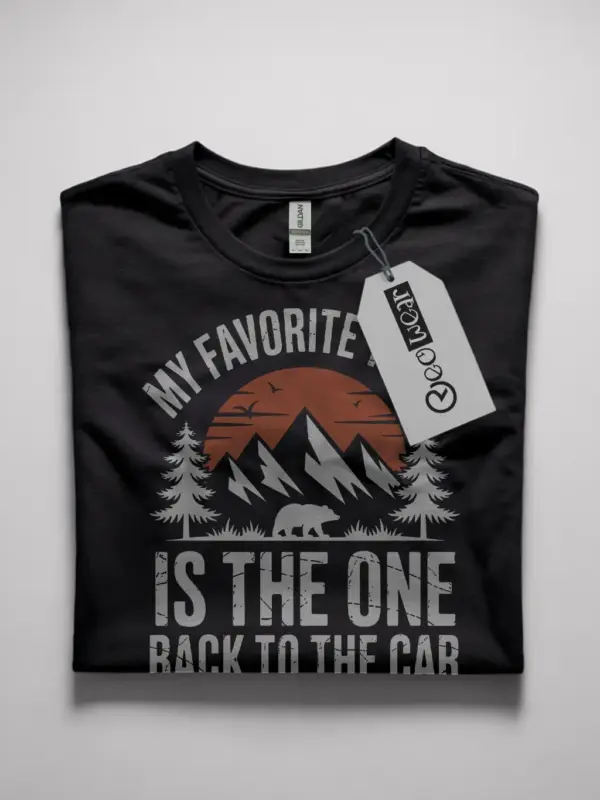 funny hiking trail shirt
