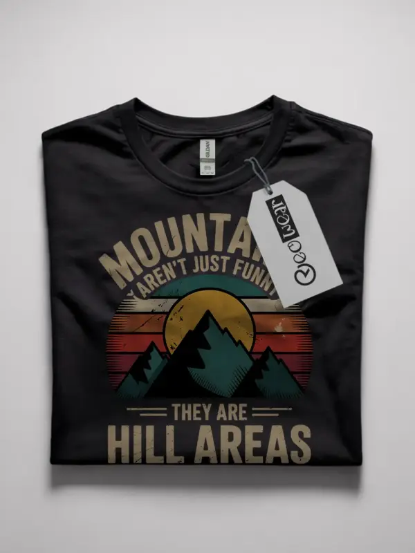 funny mountain pun t-shirt