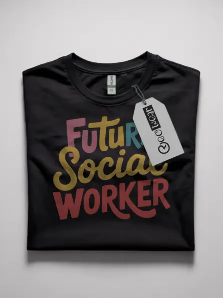 future social worker t-shirt