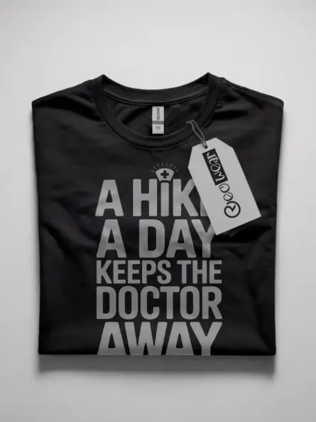 hiking quote shirt