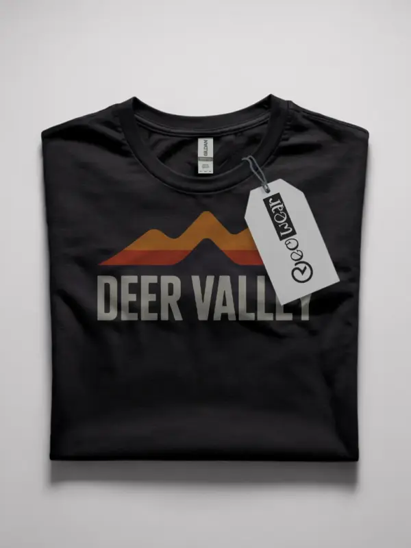 minimalist Deer Valley vintage t-shirt