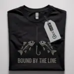minimalist fishing t shirt
