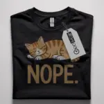 not today cat shirt