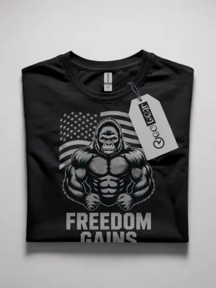 patriotic gym shirt