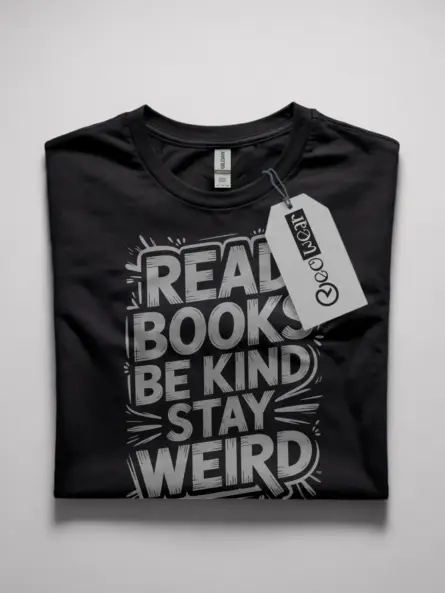 read books be kind stay weird shirt