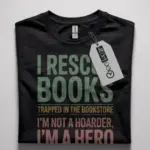 rescue books shirt