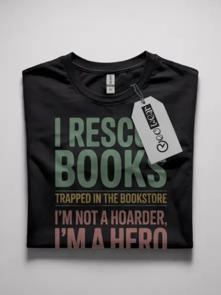 rescue books shirt