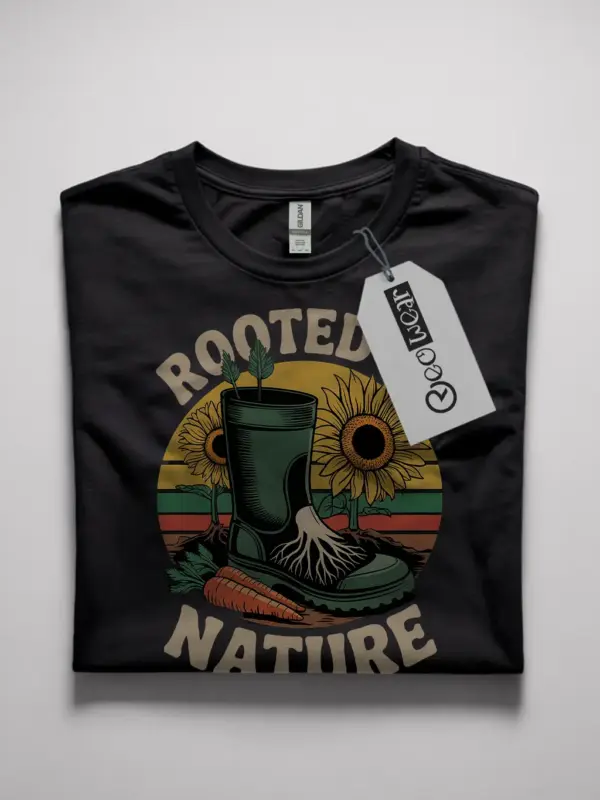 rooted in nature t-shirt