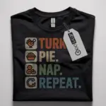 turkey pie nap repeat shirt