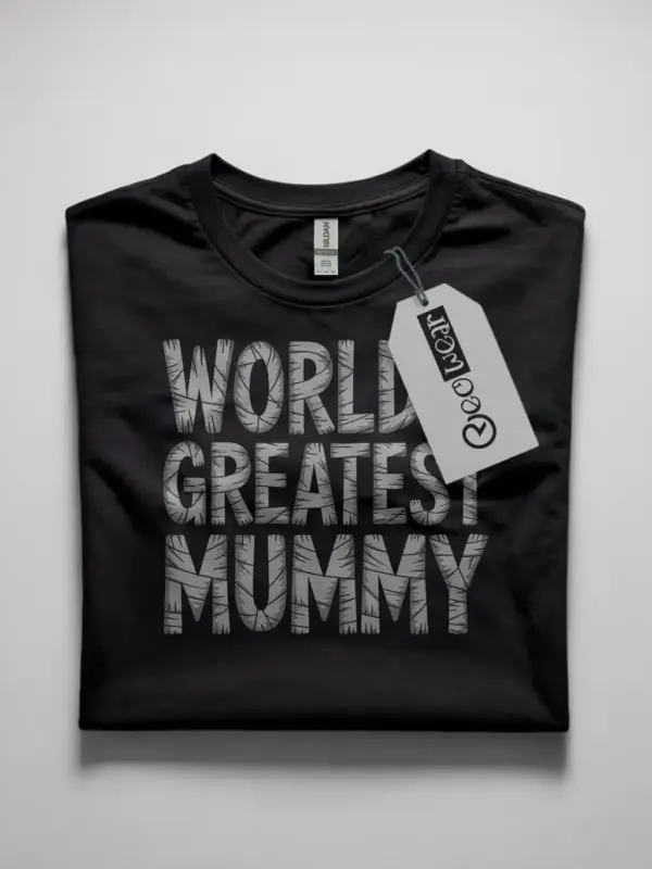 Funny Mummy Halloween Mom T-Shirt for Fall Fun