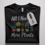 minimalist plant lover t-shirt