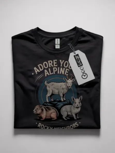 alpine animal t-shirt