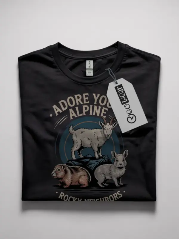 alpine animal t-shirt