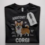 anatomy of a corgi shirt