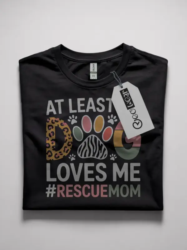 rescue dog mom Tshirt