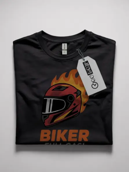 biker flame t shirt