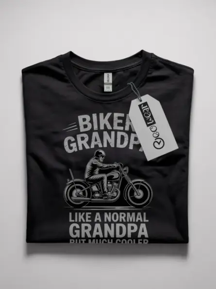 biker grandpa shirt