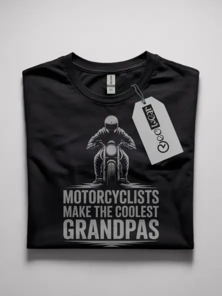 biker grandpa t-shirt