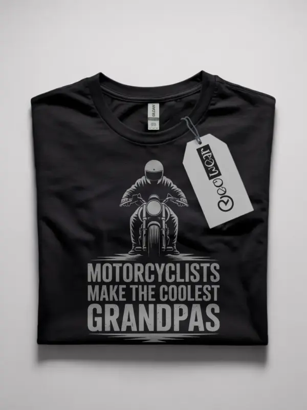biker grandpa t-shirt