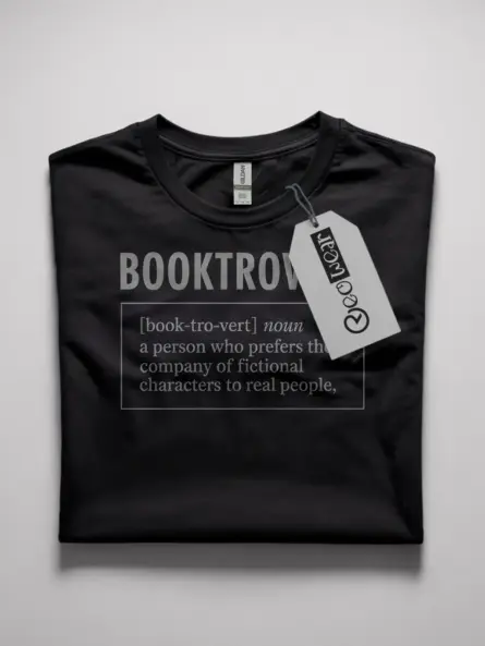Witty Booktrovert T-Shirt – Funny Definition Tee for Introvert Book Lovers - Image 4