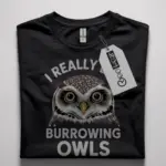 burrowing owl t-shirt for bird lovers