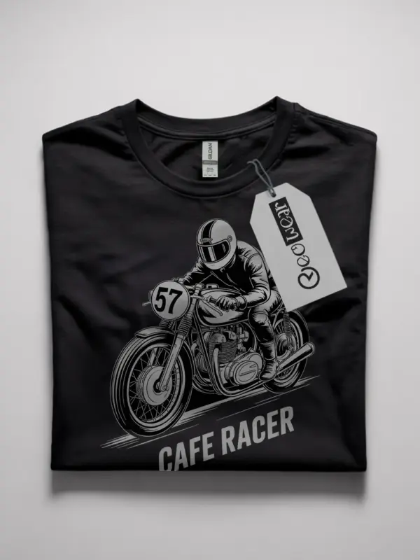 vintage cafe racer bike shirt