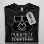 cat heart shirt